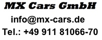 Logo MX Cars GmbH