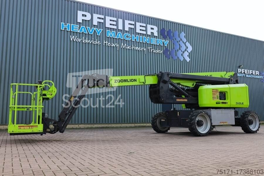 ⇒ Zoomlion ZA20JE Fully Electric Lithium-Powered, 4x4 Rough T
