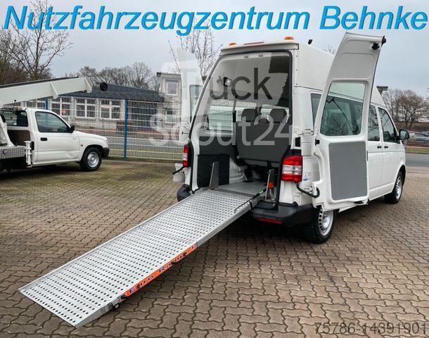 ▷ VW T5 L2H2 Kombi/8 Sitze/ AC/ AMF Rollstuhlrampe buy used at TruckScout24