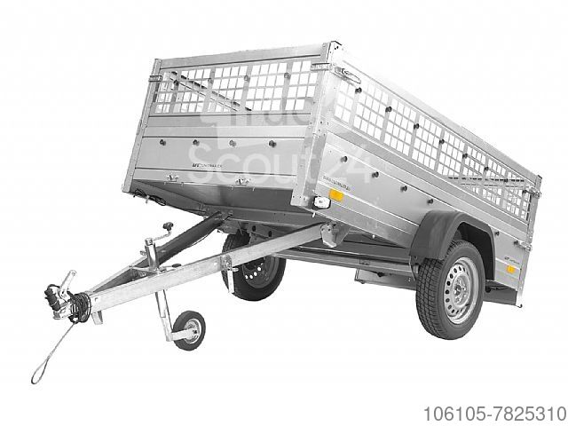 Unitrailer Anhänger Unitrailer 230 kipp mit Laubgitteraufsatz gebraucht  kaufen - Angebot auf TruckScout24