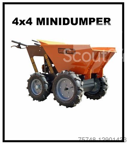 ts.！ ⇒ Minidumper Schubkarre Radlader Muldenkipper 4x4 - TruckScout24