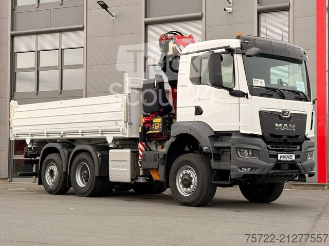 ⇒ MAN TGS 28.480 6x4-4 Krankipper Fassi F195A.2.24 - TruckScout24.at 🏷️