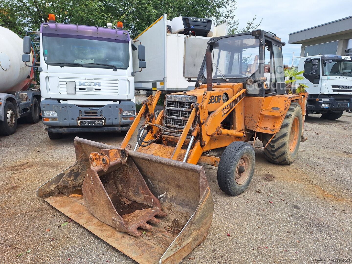 ⇒ Case 580 F Heckbagger 🏷️