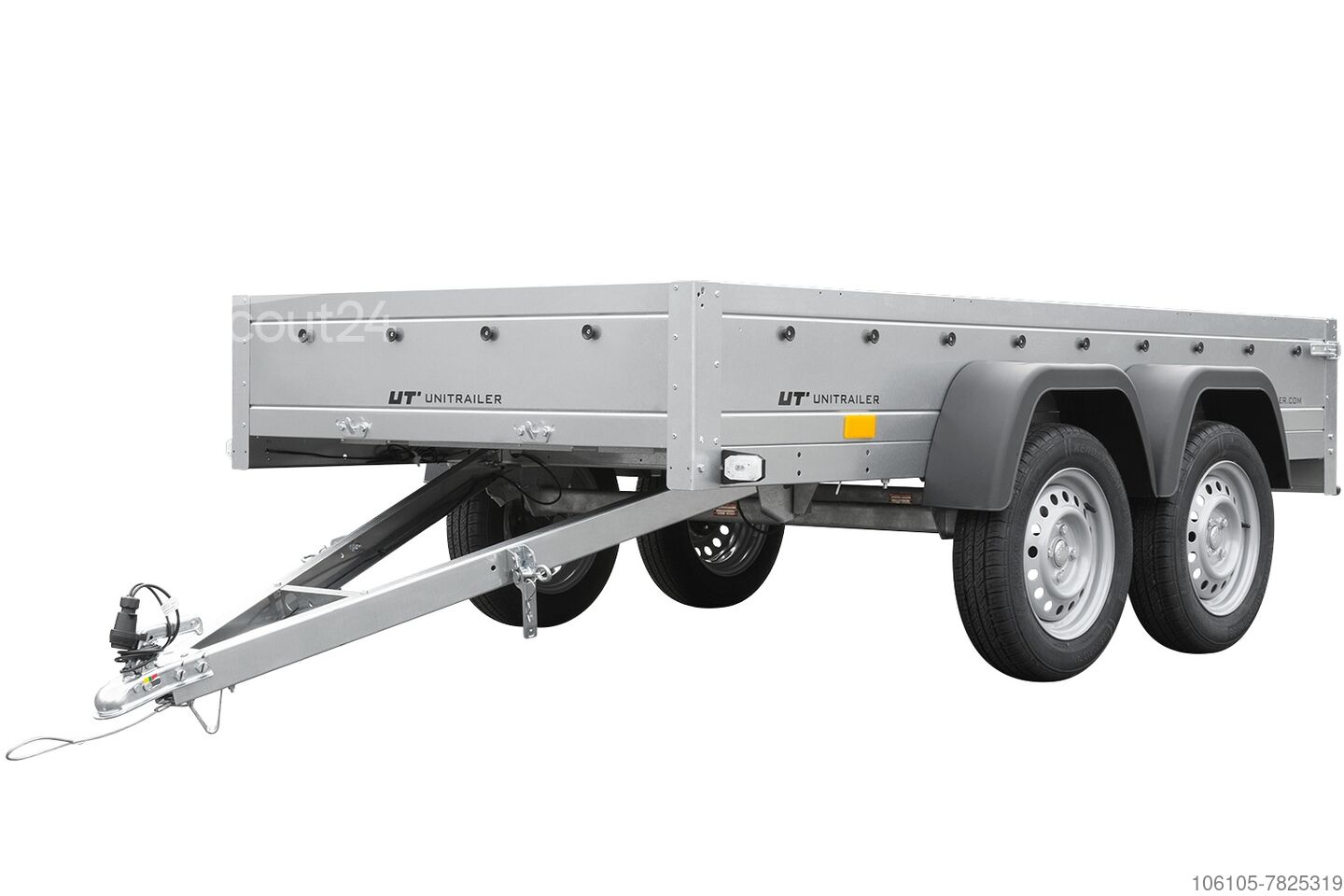 ▷ Unitrailer Zweiachsiger Anhänger 264 kipp gebraucht kaufen bei  TruckScout24
