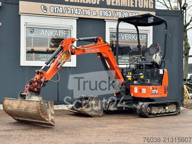 ⇒ HITACHI ZX17 U-5 Y, Powertilt, 3 Löffel - TruckScout24.com 🏷️