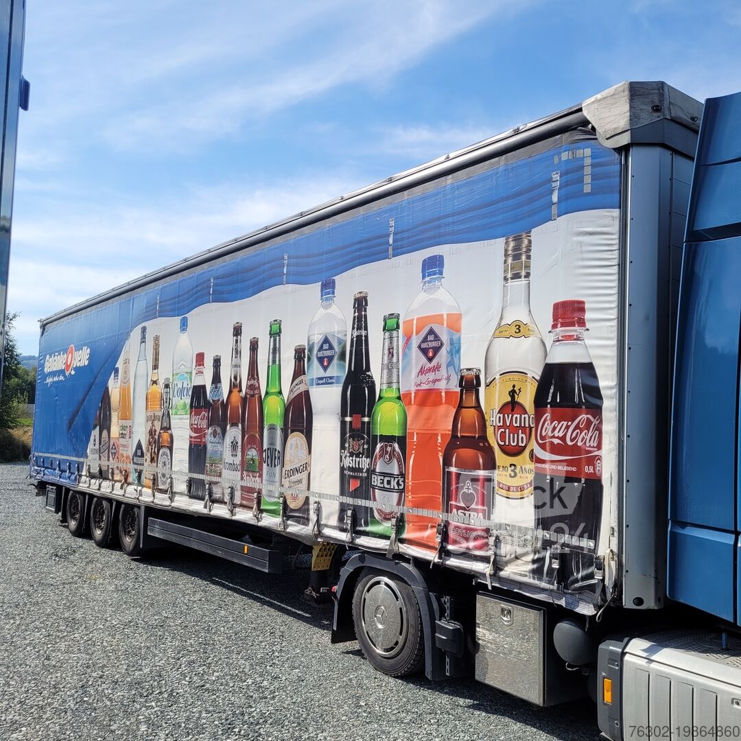 ⇒ Schmitz Cargobull SCS 24L Mega Edscha Code XL Hubdach Lift ...