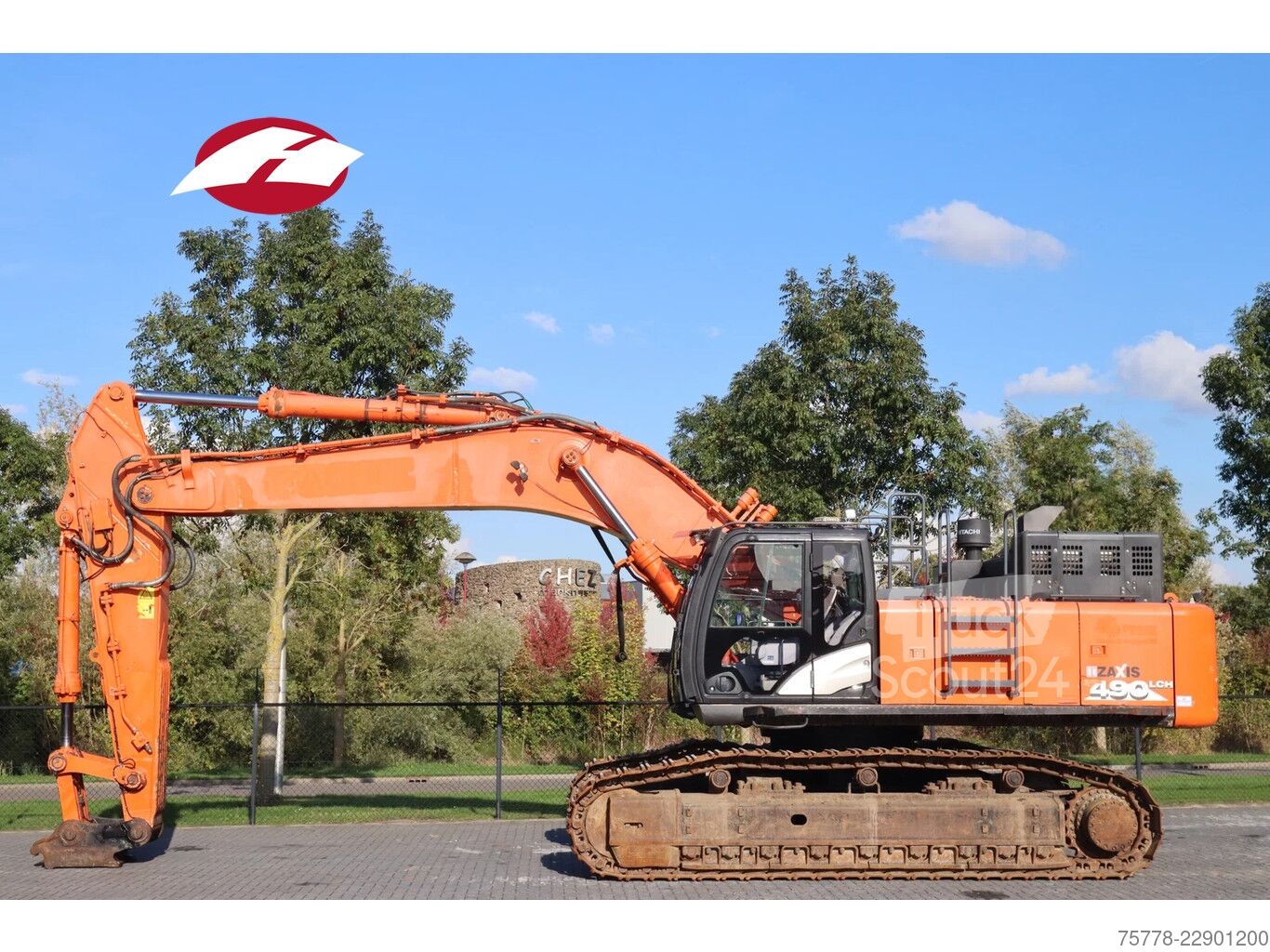 🏷️ Hitachi ZX490 LCH-6 | HAMMERLINE | QUICK COUPLER for sale
