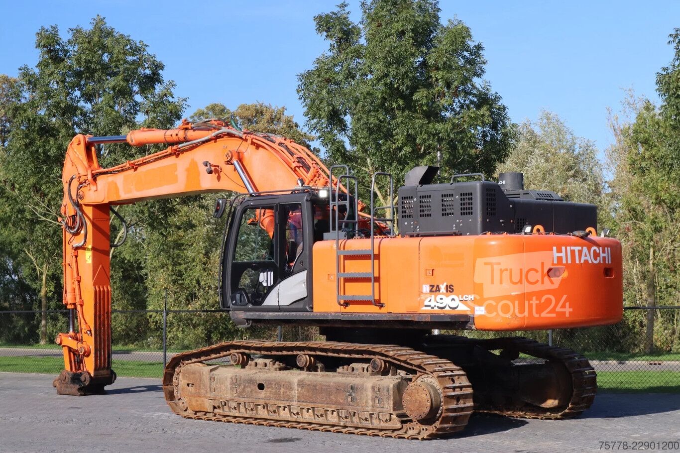 ゆみちょ ⇒ Hitachi ZX490 LCH-6 | HAMMERLINE | QUICK COUPLER - TruckScout24