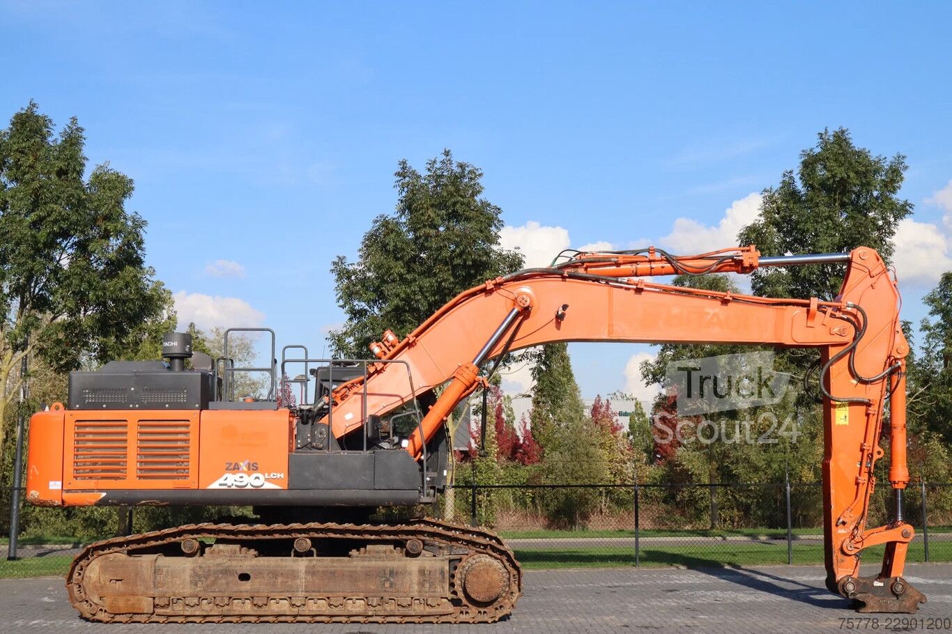 ⇒ Hitachi ZX490 LCH-6 | HAMMERLINE | QUICK COUPLER - TruckScout24