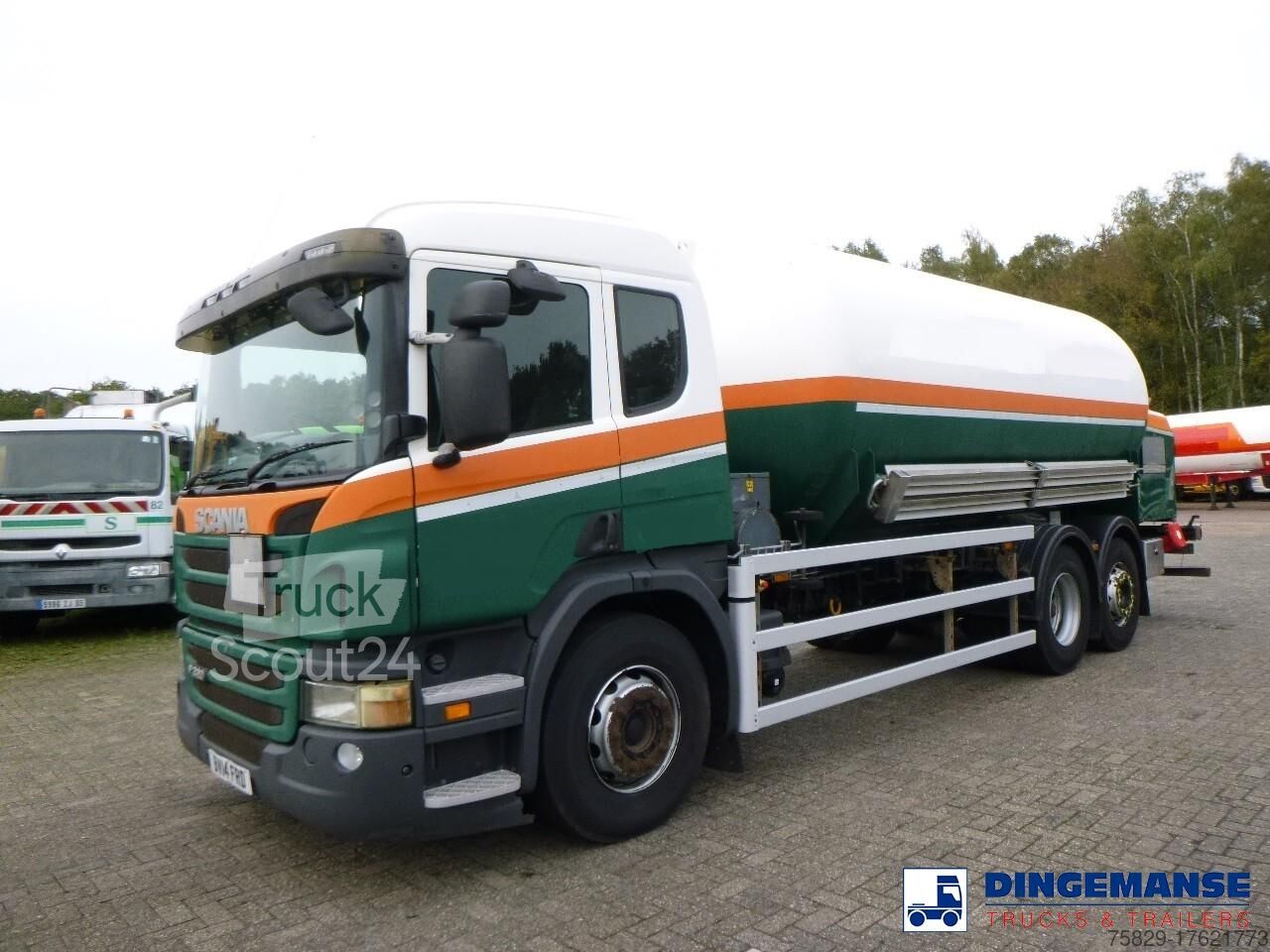 ⇒ Scania P320 6X2 RHD Argon gas tank 16 m3 - TruckScout24.com 🏷️