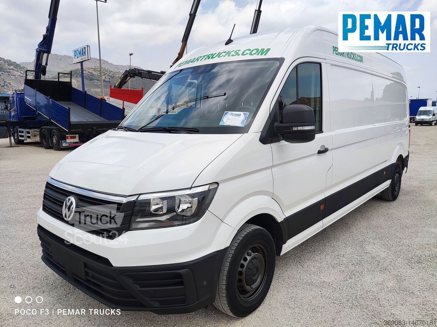 ⇒ VOLKSWAGEN CRAFTER 35 FURGON L3 H2 EURO 140CV