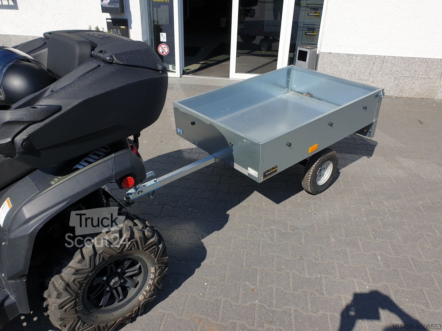 ▷ leichter kleiner ATV Quad Rasenmäher Anhänger DUUO City 400 Neu verfügbar  buy used at TruckScout24