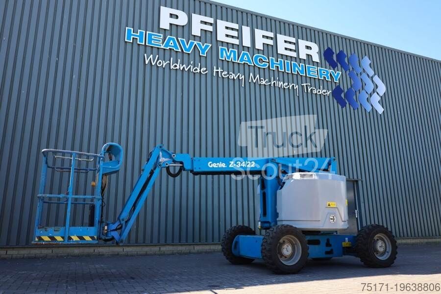 ⇒ Genie Z34/22 Diesel, 4x4 Drive, 12.6m Working Height, 6