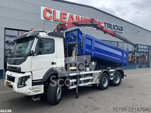 【新品】VOLVO FMX 6×4　Tipper トラック 1/50 ⇒ Volvo FMX 460 6x6 Euro 6 HMF 16 Tonmeter Z-kraan - TruckScout24