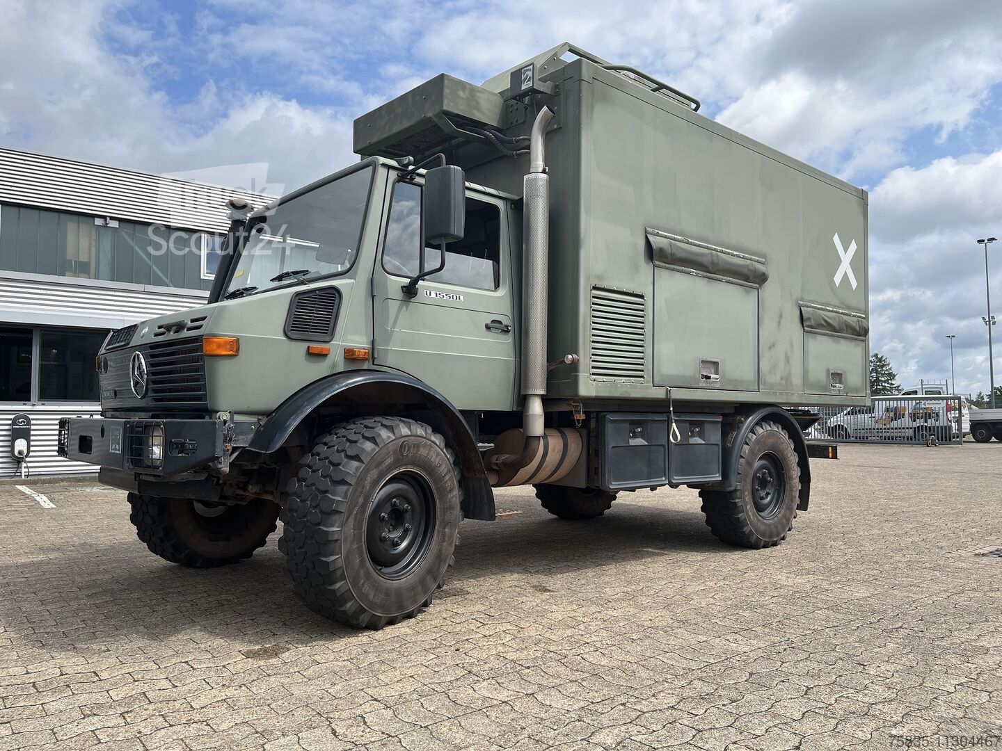 Unimog Unimog U 1550 L37 Ex Bundeswehr Regiefahrzeug Expeditionsmobil (ggf  mit Splittgetriebe) buy used - Offer on TruckScout24