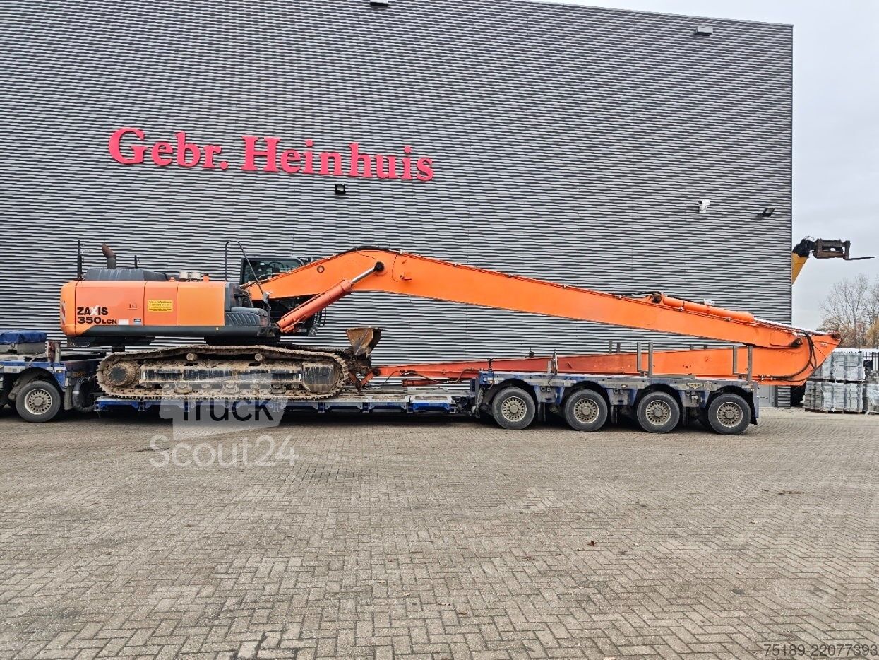 ⇒ Hitachi ZX 350 LCN-5B Long Reach 22 meter Topcon Laser