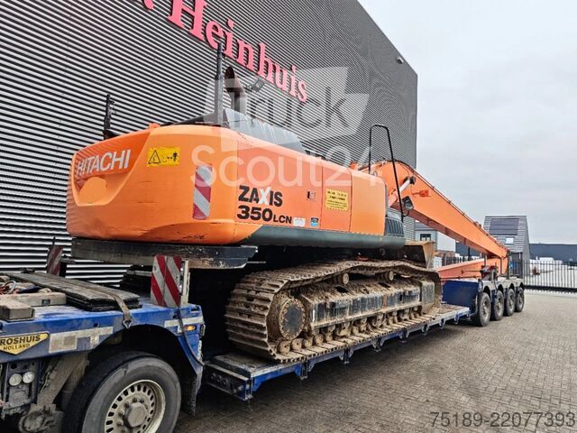 ⇒ Hitachi ZX 350 LCN-5B Long Reach 22 meter Topcon Laser