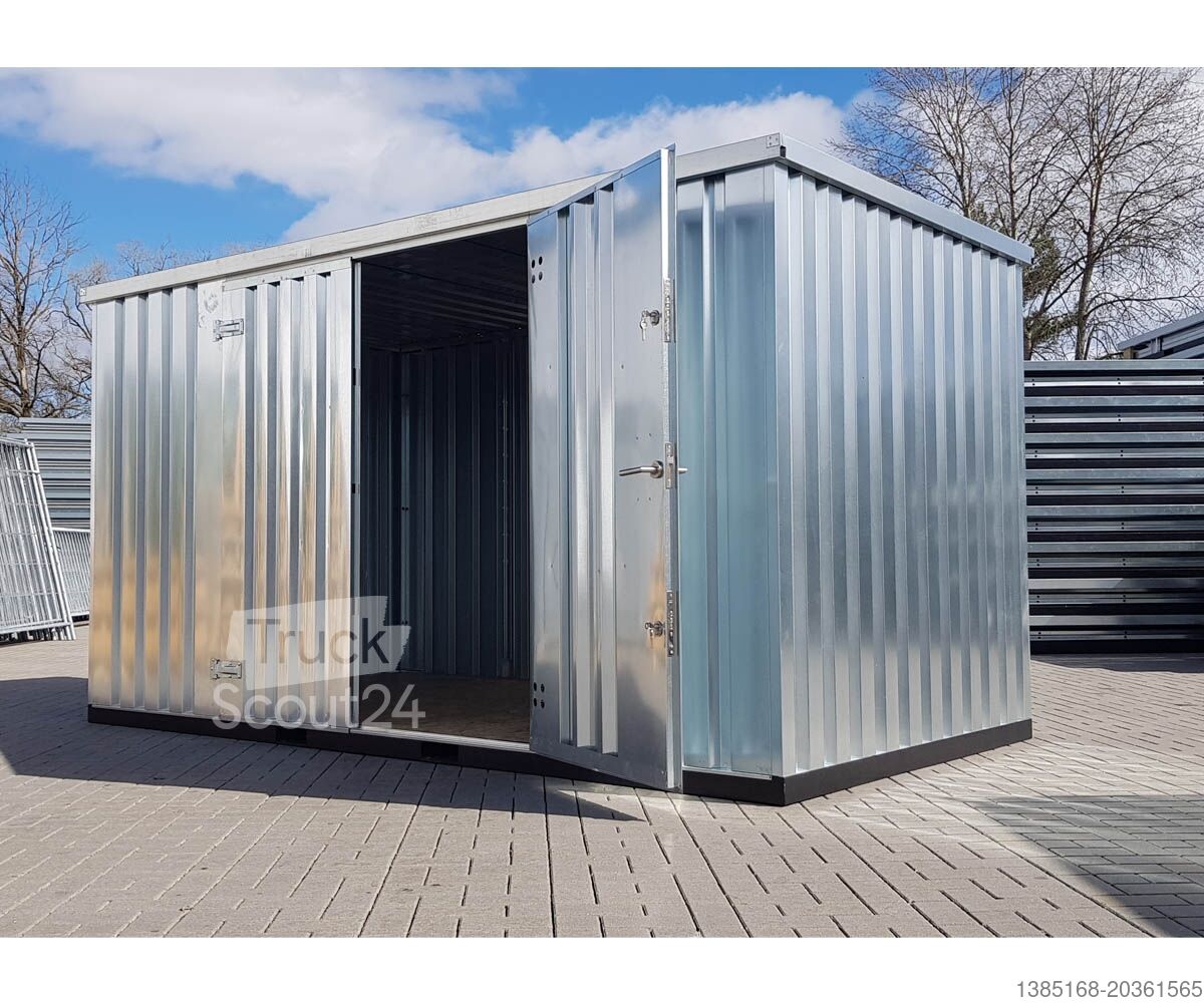 ⇒ Elipo® Container 4m x 2m NEU Lagercontainer Schnellbaucontainer ...