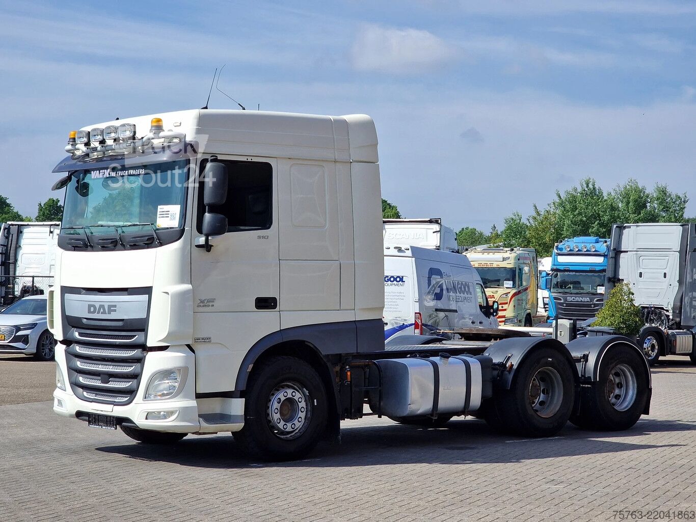 ⇒ DAF XF 510 SpaceCab 6x4 - PTO/Hydraulic - Euro 6