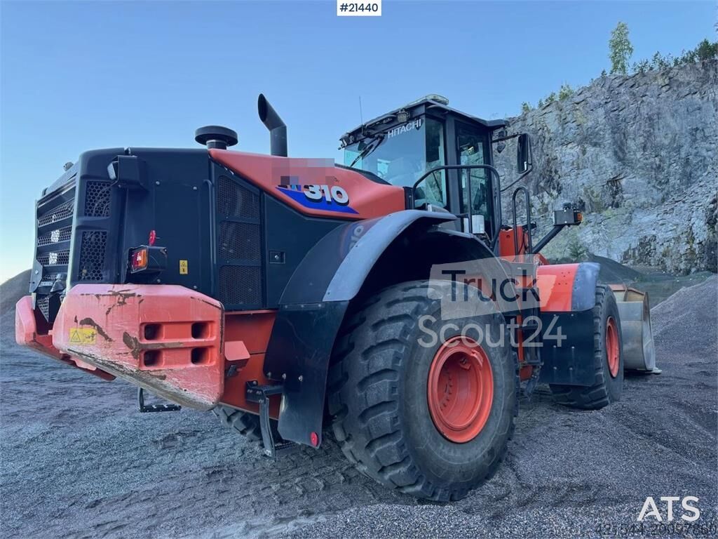 ⇒ Hitachi ZW310 Wheel Loader with/Bucket. 3400 Hours