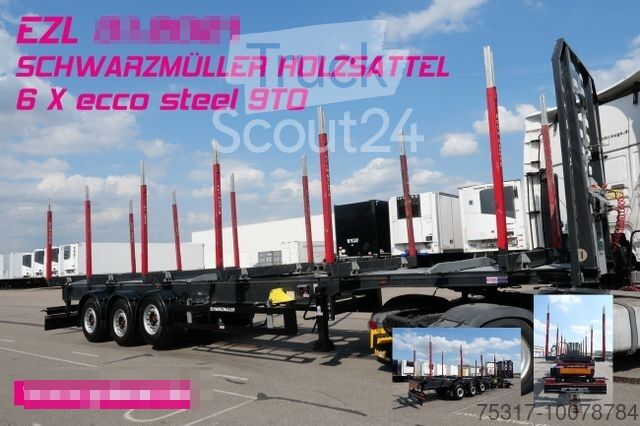 Schwarzmüller Y serie /RUNGENSATTEL HOLZ ECCO STEEL 9to /6x buy used -  Offer on TruckScout24