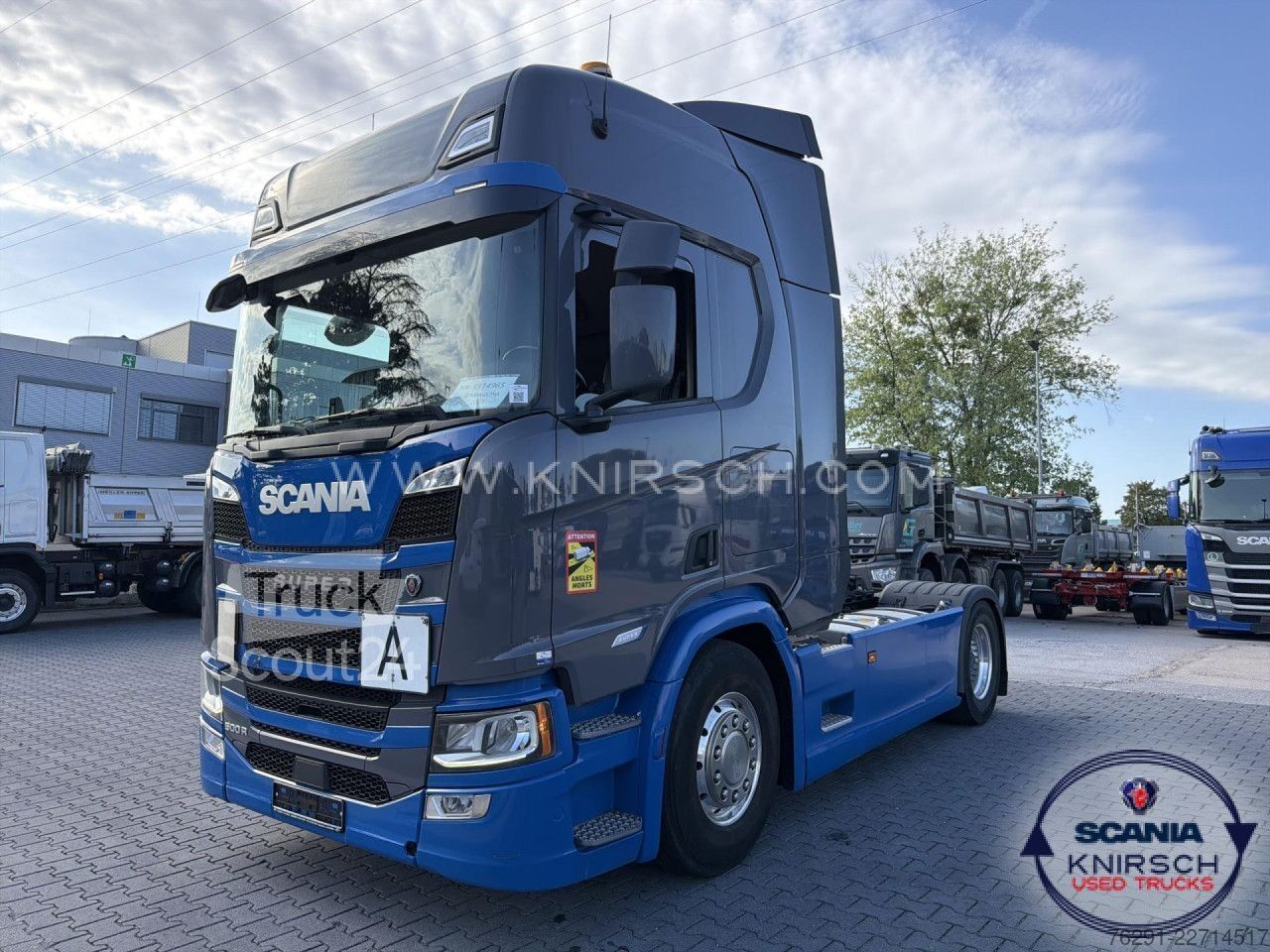 ⇒ SCANIA R500A4x2NA / 2-K Hydraulik / Standklima - TruckScout24