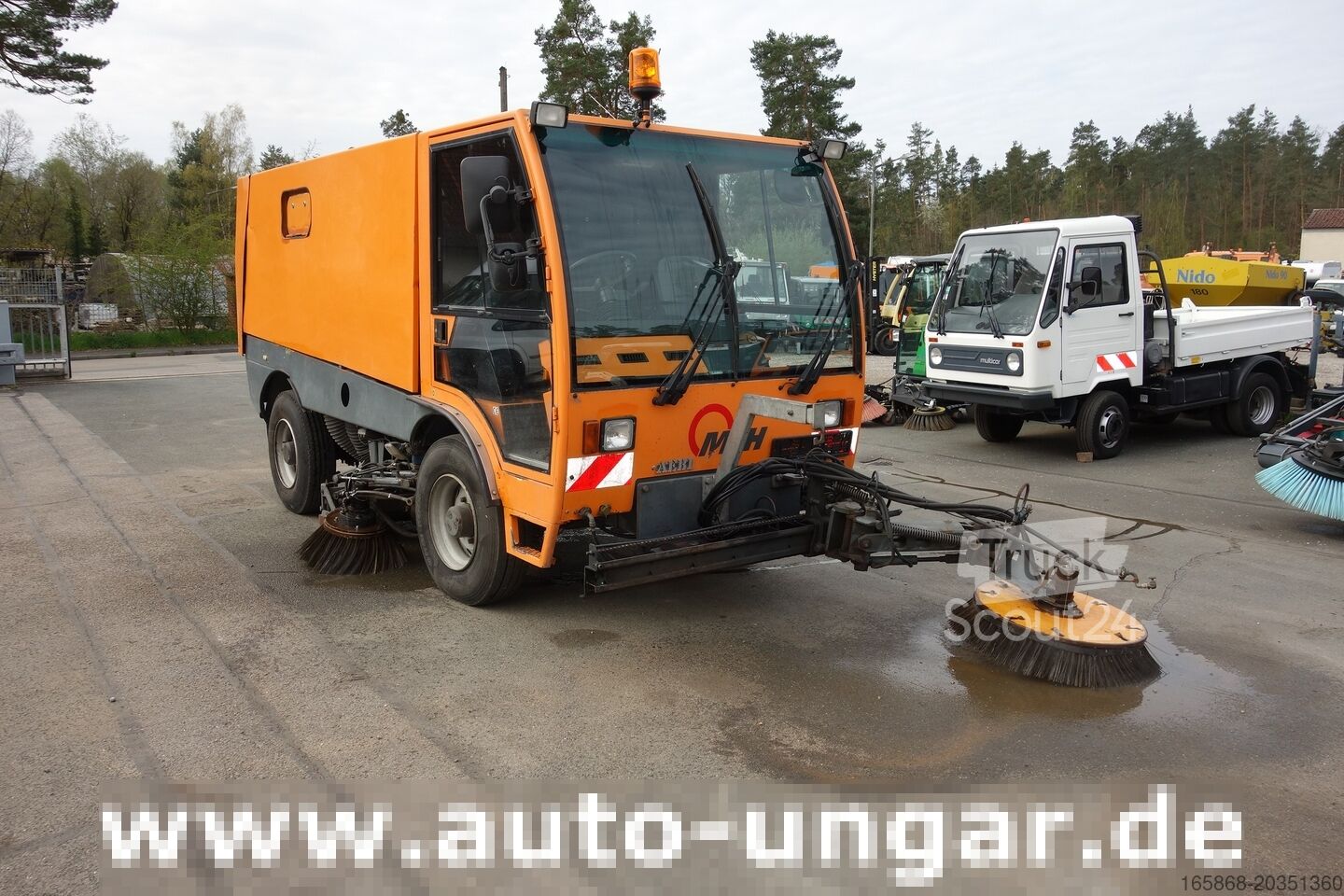 ⇒ Aebi MFH 5000 Kehrmaschine Baujahr 2004 4-Rad TruckScout24