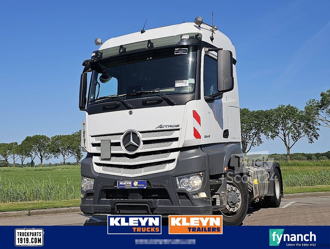 ⇒ MERCEDES-BENZ ACTROS 1845 LS 4X4 HAD PTO+HYDR RET