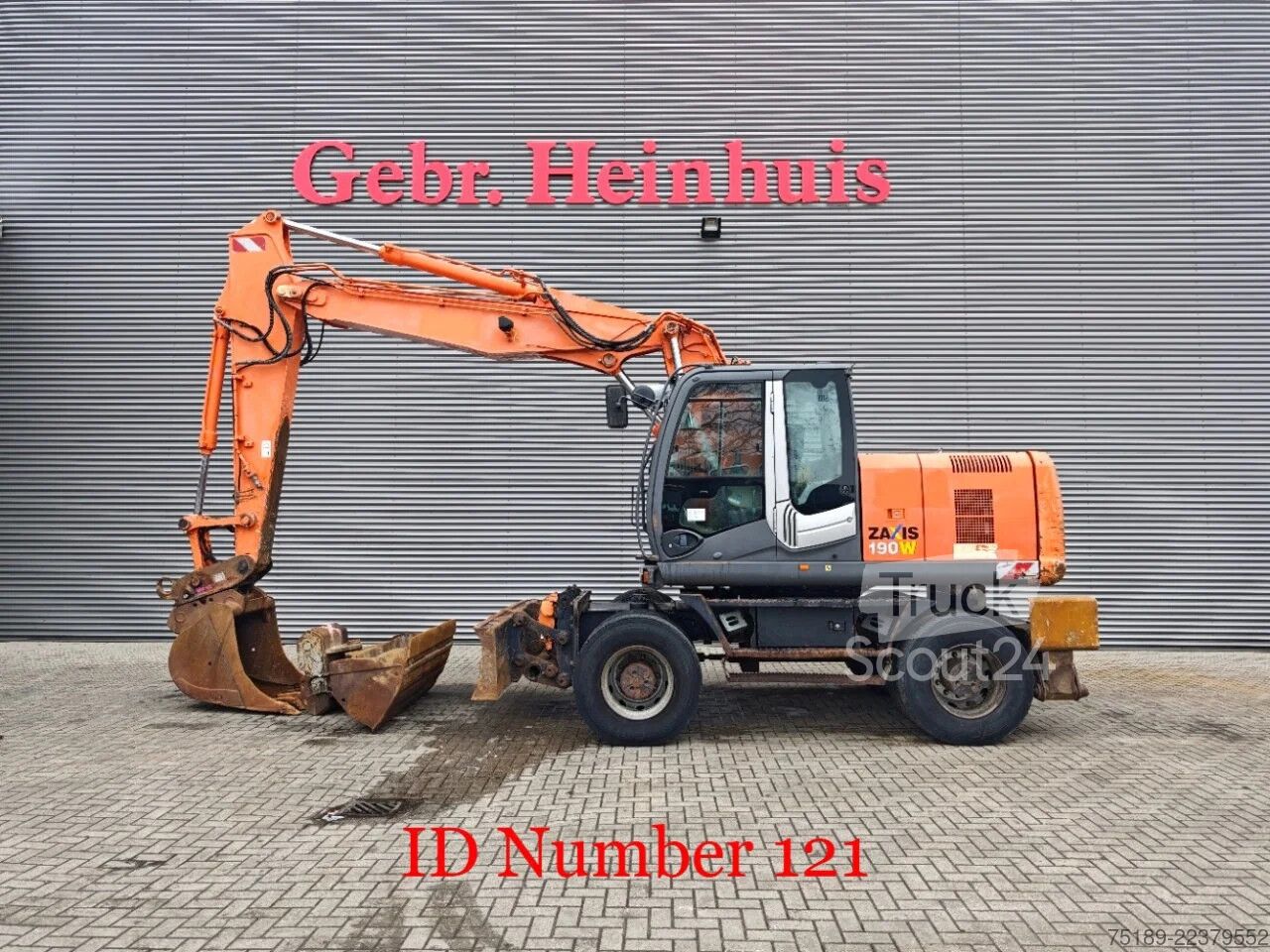 ⇒ Hitachi ZX 190 W-3 2 Buckets! - TruckScout24.nl 🏷️