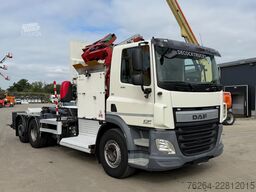 DAF CF 330 6x2 ZEILADER+KETTINGSYSTEEM