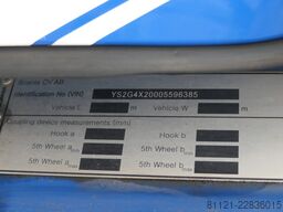 Scania G320 NGS | Sliding curtains | Dhollandia 2000Kg...