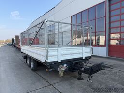  TK  Tandemkipper- Tieflader, Gitteraufsatz, Wenig Benutzt
