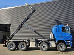DAF CF 460 8x4 / HIAB HOOKLIFT / RETARDER / SPRING ...