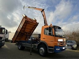 Mercedes-Benz Atego 1222 Kipper + Kran PK 7001 A3 Funk