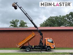 FUSO Canter 7C18 3 S-Kipper /Hiab 055 12m 500 kg FUNK