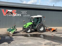Pagalma traktors DEUTZ-FAHR Agrokid 230 Hofschlepper +Kehrbesen&Mähwerk