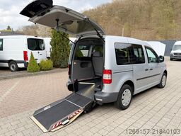 VW Caddy 1,9 TDI DSG Rollstuhl RAMPE Behindertenger
