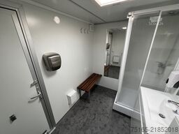 Rosemeier VE Badanhänger mit WC - silver H Toilettenanhänger