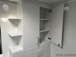 Rosemeier VE Badanhänger mit WC - silver H Toilettenanhänger