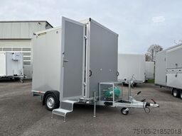 Rosemeier VE Badanhänger mit WC - silver H Toilettenanhänger