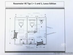 Rosemeier VE 1 Damen, 1 Herren+U Max SILVER Toilettenanhänger