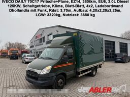 IVECO 70C17 Pritsche Plane LBW Funk Klima