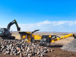 FABO crushing equipment FTJ-1175 mobile jaw crusher