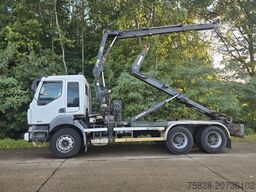 RENAULT Kerax 420 dci/Kran Hiab 080B-2/ Multilift Haken