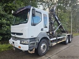 RENAULT Kerax 420 dci/Kran Hiab 080B-2/ Multilift Haken