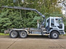 RENAULT Kerax 420 dci/Kran Hiab 080B-2/ Multilift Haken