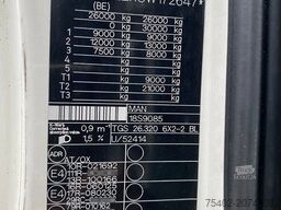 MAN TGS 26.320 / 6x2/4 / ADR / Closed box / Dhollandia