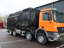 Mercedes-Benz ACTROS 4144 8X4 SEWER VACUUM MANUAL GEARBOX STE...