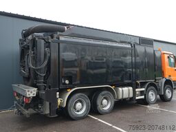 Mercedes-Benz ACTROS 4144 8X4 SEWER VACUUM MANUAL GEARBOX STE...