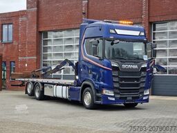 Scania S580 V8 NGS Highline 6x2*4 - Side loader Contai...